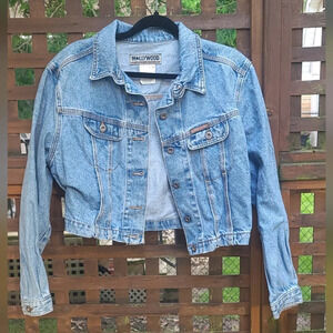 Vintage Crop Denim  Jacket